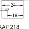 Kapton insulating wafer for semiconductors, 61B5872