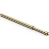 Standard test pin with probe, Quadruple-crown, Ø 1.3 mm, travel  6.4 mm, pitch 2.54 mm, L 33.3 mm, F10014B130G200
