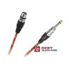 Kabel Jack 6,3 Mono - XLR 3m Wtyk Jack - Gniazdo mikrofon.