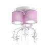 Lampa Sufitowa Baletnica Pink 3Xe27 Mlp4973 Milagro