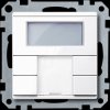 MEG6212-0325 Push-button 2g plus, temperature controller, active white gl
