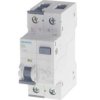 Wyłącznik różnicowoprądowy z członem nadprądowym RCBO, Typ B, 2-biegunowy, 10A, 230V, 30mA, na szynę DIN, Siemens, 5SU1