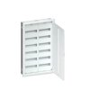 Rozdzielnica podtynkowa 144 modułowa 12x12M kompletna drzwi metal IP30 FWU62S HAGER