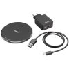 Hama 00201688 Wireless charging pad Black Inductive 2000 mA QI-FC10