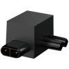 Luminaire connector, black, for FLEXLINE - linear lighting system, 62425225