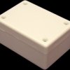 ABS enclosure, (L x W x H) 81 x 56 x 28 mm, light gray (RAL 7035), IP54, 1594BGY