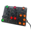 Zestaw elektroniczny EQKIT YBN-20 z zegarem binarnym DIY, zasilany przez USB 5V, wielokolorowe diody LED, wysoka precyzja, eduka