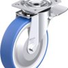 Blickle 936280 L-POTHS 200K-ST-FA Rolka obrotowa z blachy stalowej Średnica koła: 200 mm Maksymalne obciążenie: 400 kg 1