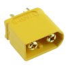 XT60U-M Male Compact Gold Plated Connector 30A AMASS