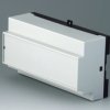 PPO/PC DIN rail enclosure, (L x W x H) 82.4 x 151.2 x 86 mm, light gray/black, B6515112