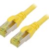 Patch cord S/FTP 6a linka Cu LSZH żółty 5m 26AWG DK-1644-A-050/Y