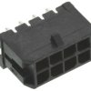 Wtyk PCB 8-pinowe raster: 3.0mm 2-rzędowe Molex Przewlekany 5.0A 250.0 V.
