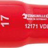 Stahlwille 12171 VDE-10 02380010 Podwójny sześciokąt Nasadka 10 mm 3/8