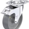 Blickle 742876 L-PO 125G-FI-ELS Rolka obrotowa z blachy stalowej Średnica koła: 125 mm Maksymalne obciążenie: 250 kg 1 s
