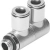 Rozdzielacz FESTO NPQM-LFK-G18-Q4-P10 Średnica rury: 4 mm 1 szt.