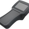 PA handheld enclosure, (L x W x H) 220 x 116 x 51 mm, gray/black (RAL 7021), IP65, 027020400