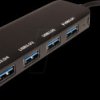 14.99.5039 USB 3.0 hub 4 port, USB-C to 4x USB 3.0 type A, 1x PD