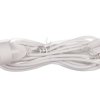 Przedłużacz 1-gniazdo z/u 7m /H05VV-F 3x1/ biały P0117