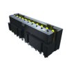 Listwa stykowa PCB 40-pinowe LS2 raster: 2 mm Kąt prosty 2-rzędowe Samtec Otwór przelotowy 475V W osłonie