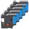 Taśma 5x D1 45806 do drukarki DYMO 19mm 7m niebieska taśma czarny nadruk /5szt./