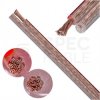 Kabel głośnikowy płaski TLgYp 2x6mm2 Cu OFC transparentny Technokabel