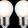 28639 LED filament bulb E27, 2x5 W, 470 lm, 2700 K