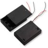 Koszyk na baterie akumulatorki 3x AAA R3 4.5V z przełącznikiem klapka kabel