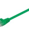 CAT 5e Kabel łączący, U/UTP, Zielony - Długość kabla 1.5 m