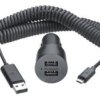 oryginalna ładowarka samochodowa Nokia DC-20 micro USB + cienki wtyk 2x 1A (bulk)