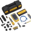 Fluke Networks LIQ-DUO-VFL-LFD-H6EU Tester sieciowy Pasuje do: CAT 4, CAT 5, CAT 5e, CAT 6, CAT 6a, WiFi 6E, Kabel, 10 G