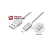 Kabel USB Mobile HYBRID UNITEK microUSB/Lightning Grey Smartphon/iPhone