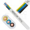 Kabel instalacyjny płaski YDYp 3x2,5mm2 biały 450/750V drut Mercor