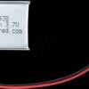 333277 Lithium-ion battery, SOLDERED 333277, 380 mAh, 3.7 V