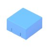 1K00 MEC Blue Square Tactile Switch Cap for use with 3F Multimetec