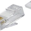Telegärtner 100023025 Złącze RJ45, nieekranowane. 100023025 złącze męskie Ilość pinów 8P8C przeźroczysty 1 szt.