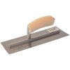 Marshalltown MXS1 Plasterer's Finishing Trowel Wooden Handle 11 x 4.1/2in