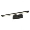 Kinkiet LED ISLA nad lustro w łazience czarny barwa neutralna IP44 GS-LWB-12W BK Light Prestige