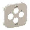 VALENA ALLURE Plakietka gniazda TV-RD-SAT-SAT kremowa 754816 LEGRAND