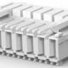 Socket header, 8 pole, pitch 5 mm, straight, natural, 1-1241170-8