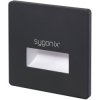 Sygonix SY-6179432 LED recessed Wall Light 1.2W black indoor use