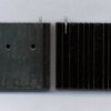 RADIATOR ALUMINIOWY 66x50mm MOCOWANIE 2PIN (RAD66X50)