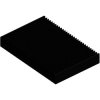 Extruded heatsink, (L x W x H) 200 x 300 x 40 mm, 0.59 to 0.3 K/W, black anodized, SK 56 200 SA