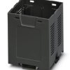 Housing lower part, ABS/PC, (W x H x D) 67.6 x 75 x 87.3 mm, black, for enclosure, 1069885
