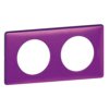 CELIANE Ramka 2 podwójna anodised purpura 068712 LEGRAND
