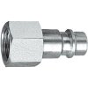 Nipple, L 36 mm, 35 bar, stainless steel, for jacks, 107355