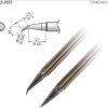 T52-J005 Aktiv-Lötspitze T52-I015, 0,05 mm, gebogen, konisch, 2 Stück