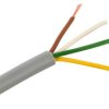 Przewód; do transmisji danych; TRONIC; LiYY (TRONIC); 4x0,25mm2; linka; Cu; szary; PVC; okrągły; 300V; zwój 100m; Helukabel; RoH
