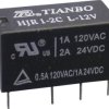 Przekaźnik sygnałów HJR1-2C Tianbo Electronics HJR1-2C-L-12VDC 12 V/DC 2 zestyki przełąc