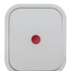 B2 Łącznik natynkowy 10A 250V 1-biegunowy IP54 podświetlany biały 00060278