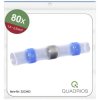 Quadrios 22C463 Butt Joint & Heatshrink Kit Insulated Blue Transparent